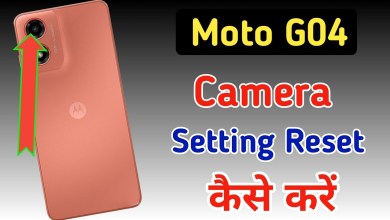 How to reset camera setting in Moto g04 phone / How to reset camera setting in Moto g04 phone /