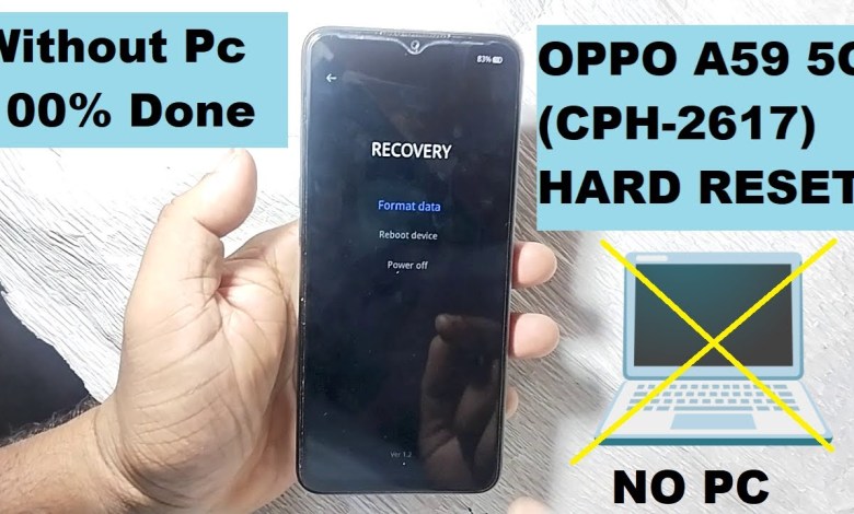 How To Hard Reset OPPO A59 5G (CPH 2617) & Pattern How To Hard Reset OPPO A59 5G (CPH 2617) & Pattern