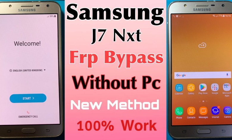 SAMSUNG J7 Nxt Frp Bypass | Without Pc | SAMSUNG SAMSUNG J7 Nxt Frp Bypass | Without Pc | SAMSUNG