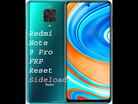 mi note 9 pro frp sideload mi note 9 pro frp sideload