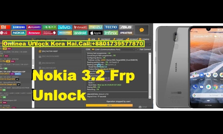 Nokia 3 2 Frp Unlock Tool By Mobile Unlock Fix Nokia 3 2 Frp Unlock Tool By Mobile Unlock Fix