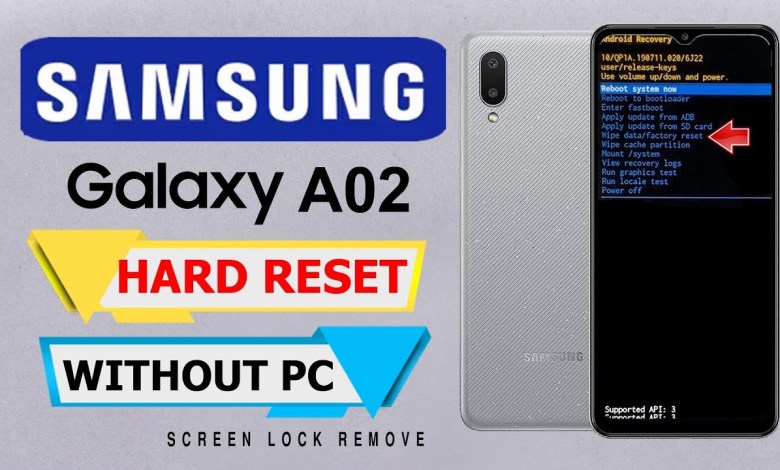 Samsung Galaxy A02 Hard Reset | JUST FRP BYPASS | Hard Samsung Galaxy A02 Hard Reset | JUST FRP BYPASS | Hard