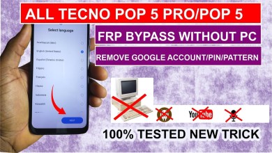 Unlocking the Secrets: How to Bypass FRP on Tecno POP 5 Pro (BD4H) and Pop 5! Unlocking the Secrets: How to Bypass FRP on Tecno POP 5 Pro (BD4H) and Pop 5!