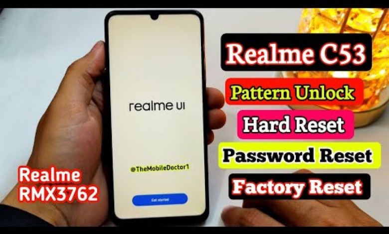 Realme C53 Pattern Unlock | Hard Reset | Factory Reset Realme C53 Pattern Unlock | Hard Reset | Factory Reset