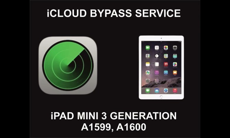 iPad iCloud Bypass Service, iPad Mini 3, A1599, A1600 iPad iCloud Bypass Service, iPad Mini 3, A1599, A1600