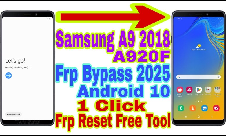 Unlock the Samsung A9 2018 (A920F) with Android 10/1 in Just One Click – Learn the Frp Bypass Trick Unlock the Samsung A9 2018 (A920F) with Android 10/1 in Just One Click – Learn the Frp Bypass Trick