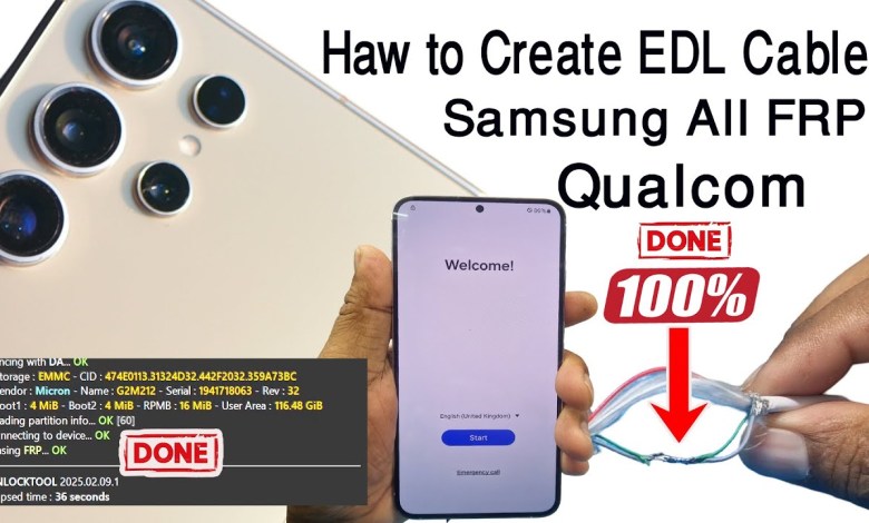 How can you make your own EDL Cable for Samsung Galaxy with Qualcom? How can you make your own EDL Cable for Samsung Galaxy with Qualcom?