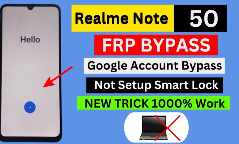 Curious about the Realme Note 50 FRP Bypass without PC? Check out this New Trick! Curious about the Realme Note 50 FRP Bypass without PC? Check out this New Trick!