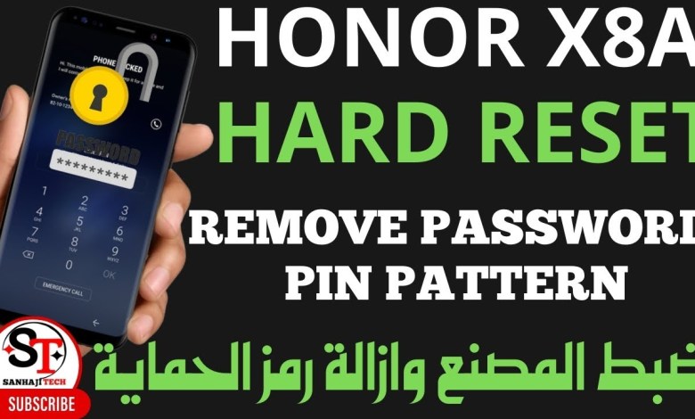 Honor X8A Remove Forgot Your Password Pin Pattern Hard Honor X8A Remove Forgot Your Password Pin Pattern Hard