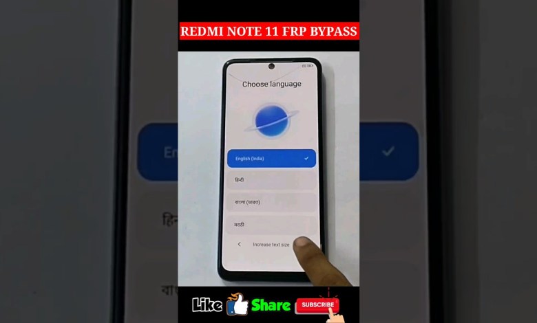 Redmi Note 11 Miui 14 FRP Bypass without PC | When Redmi Note 11 Miui 14 FRP Bypass without PC | When