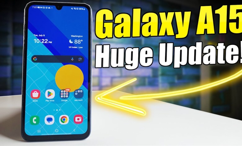 Samsung Galaxy A15 5G HUGE UPDATE! | ONE UI 6.1 Samsung Galaxy A15 5G HUGE UPDATE! | ONE UI 6.1