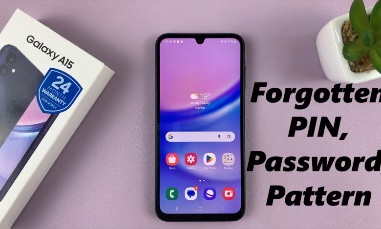 Samsung Galaxy A15: How To Remove Forgotten Password, Samsung Galaxy A15: How To Remove Forgotten Password,