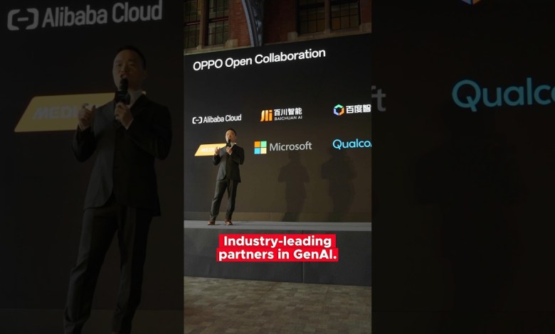 OPPO partner with industry leaders for AI phones OPPO partner with industry leaders for AI phones