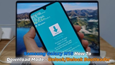 Samsung Galaxy M15 | Download Mode – Unlock/Relock Samsung Galaxy M15 | Download Mode – Unlock/Relock