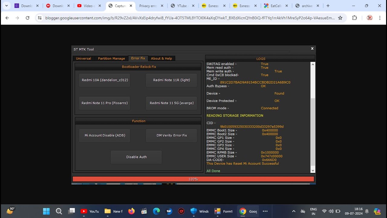 ST MTK Tool Mi Account Reset Free OPPO | VIVO Tecno | ST MTK Tool Mi Account Reset Free OPPO | VIVO Tecno |