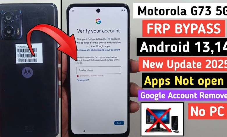 Curious about Motorola G73 5G FRP Bypass on Android 13 and 14? Check out Moto G75 5G as well! Curious about Motorola G73 5G FRP Bypass on Android 13 and 14? Check out Moto G75 5G as well!