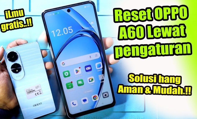 How to reset Oppo A60 via settings || How to reset Oppo A60 via settings ||