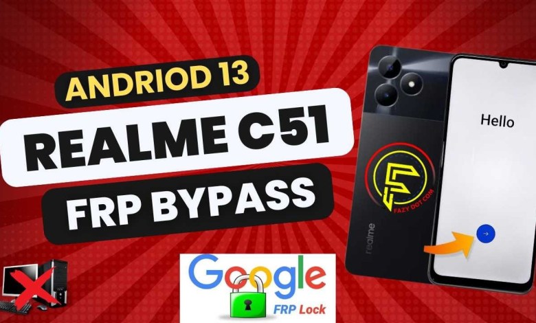 New Trick Realme C51 Frp Bypass || All Realme Andriod New Trick Realme C51 Frp Bypass || All Realme Andriod