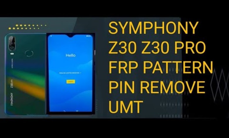 Symphony Z30 Z30 Pro frp pattern pin remove Umt Symphony Z30 Z30 Pro frp pattern pin remove Umt