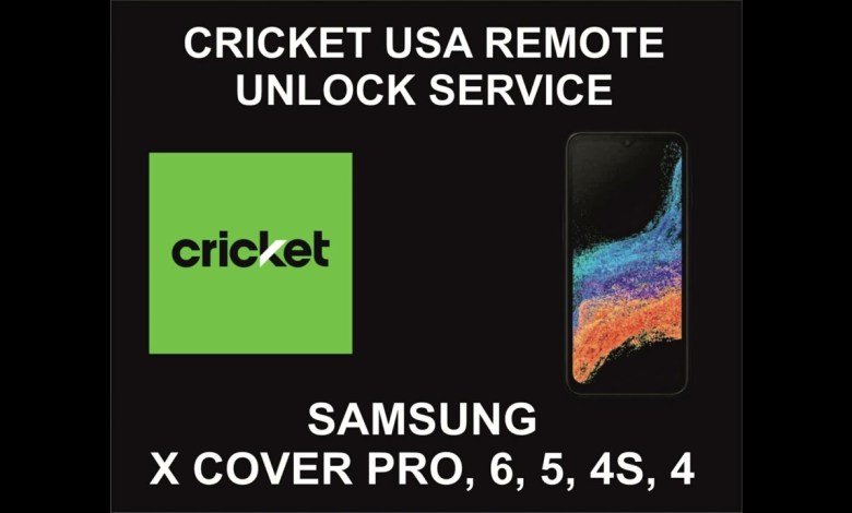 Cricket USA Samsung Unlock Service, Samsung Xcover 6 Cricket USA Samsung Unlock Service, Samsung Xcover 6