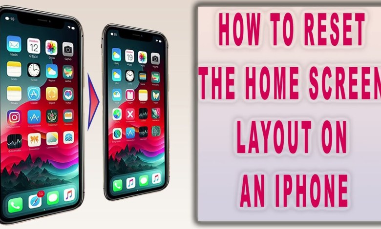 How to reset the home screen layout on an iPhone How to reset the home screen layout on an iPhone