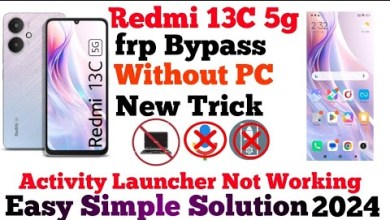 Redmi 13C 5G FrpBypass MIUI 14 Activity Launcher Not Redmi 13C 5G FrpBypass MIUI 14 Activity Launcher Not