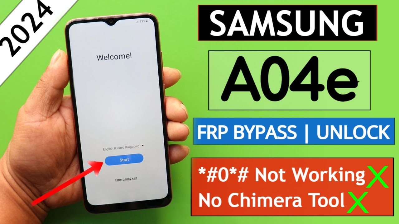 Samsung A04e Frp Bypass/Unlock Google Account Lock Samsung A04e Frp Bypass/Unlock Google Account Lock