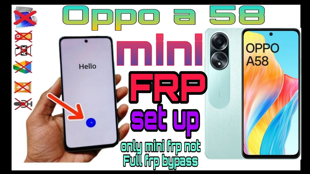 OPPO A58 GOOGLE ACCOUNT BYPASS oppo a58 unlock frp OPPO A58 GOOGLE ACCOUNT BYPASS oppo a58 unlock frp