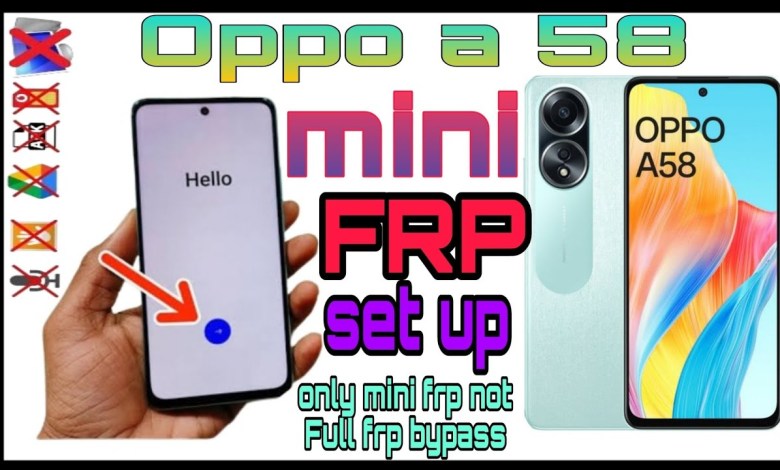 OPPO A58 GOOGLE ACCOUNT BYPASS oppo a58 unlock frp OPPO A58 GOOGLE ACCOUNT BYPASS oppo a58 unlock frp