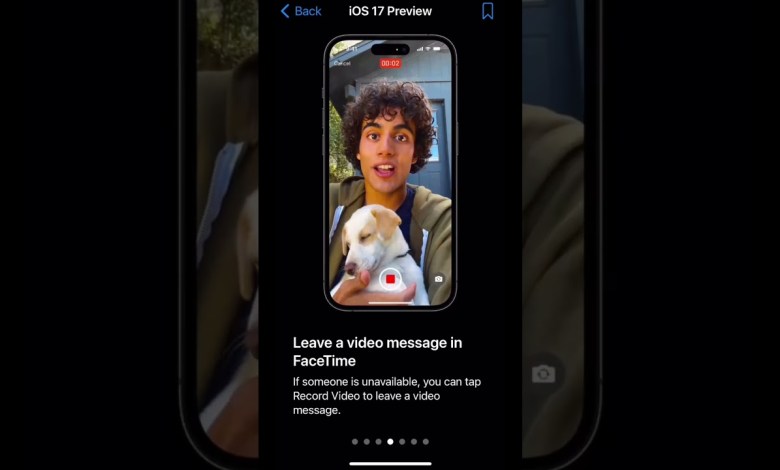 iOS17 Video Messages! Leave FaceTime video messages on iOS17 Video Messages! Leave FaceTime video messages on