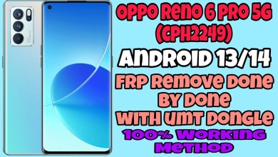Oppo Reno 6 Pro (Cph2249) ll Frp Remove Done ll Android Oppo Reno 6 Pro (Cph2249) ll Frp Remove Done ll Android
