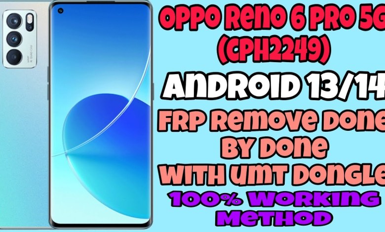 Oppo Reno 6 Pro (Cph2249) ll Frp Remove Done ll Android Oppo Reno 6 Pro (Cph2249) ll Frp Remove Done ll Android