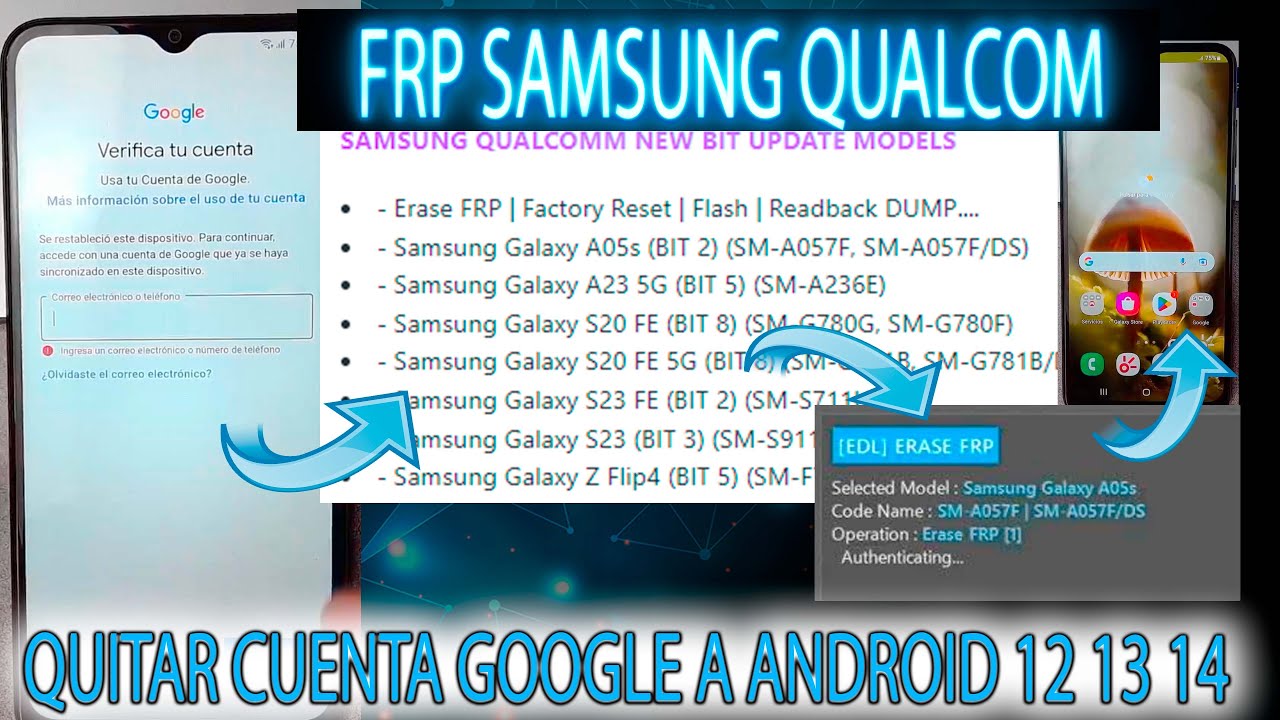 FRP SAMSUNG QUALCOM A05s A23 S20 S23 Z FLIP UNLOCKTOOL FRP SAMSUNG QUALCOM A05s A23 S20 S23 Z FLIP UNLOCKTOOL