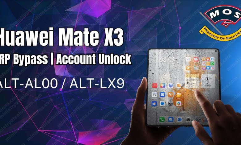 Huawei Mate X3 FRP Huawei ID Bypass service Huawei Mate X3 FRP Huawei ID Bypass service