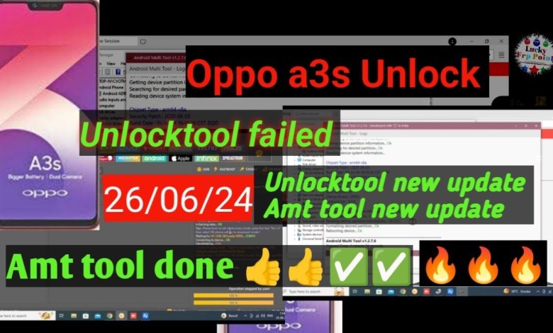 Oppo a3s unlock frp remove unlocktool fail amt tool Oppo a3s unlock frp remove unlocktool fail amt tool