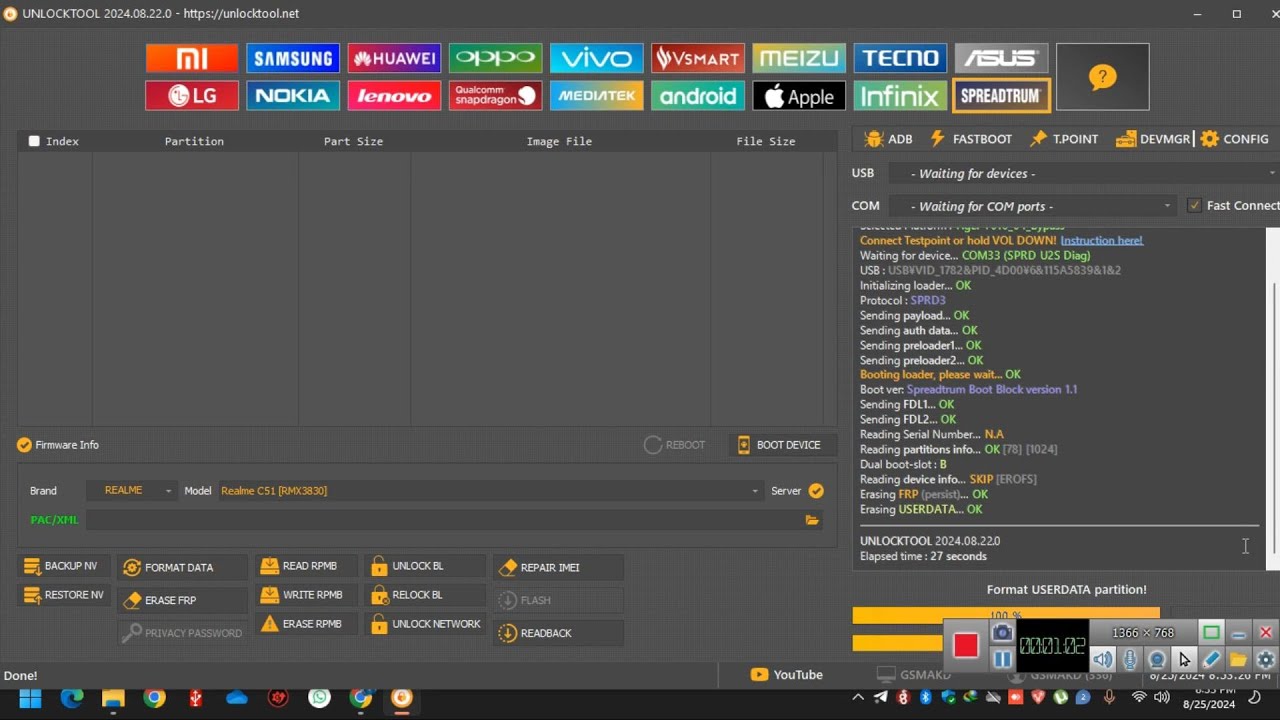 Realme C51 Factory Reset +Frp Remove Unlock Tool Realme C51 Factory Reset +Frp Remove Unlock Tool