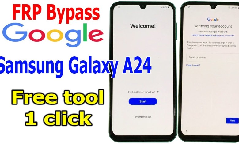 FRP Bypass Google Account Lock Samsung A24 Android FRP Bypass Google Account Lock Samsung A24 Android