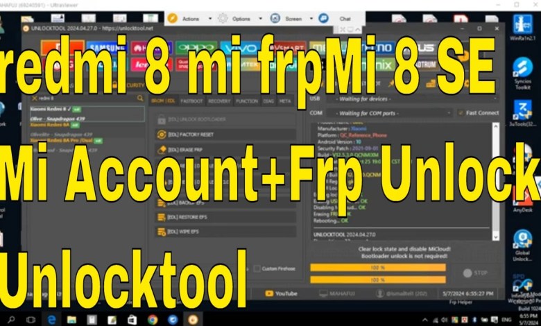 redmi 8 mi frp Mi 8 SE Mi Account+Frp Unlock By redmi 8 mi frp Mi 8 SE Mi Account+Frp Unlock By