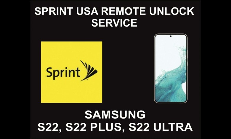 Sprint USA Samsung Unlock Service, Samsung S22, S22 Sprint USA Samsung Unlock Service, Samsung S22, S22
