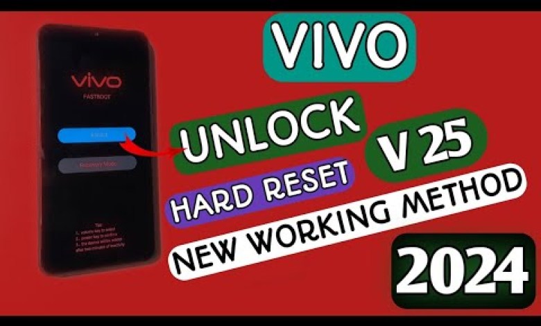 The easiest way to break the lock of VIVO V25 2024 | VIVO The easiest way to break the lock of VIVO V25 2024 | VIVO