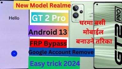All New Realme Android 14 FRP Bypass | Realme GT 2 Pro All New Realme Android 14 FRP Bypass | Realme GT 2 Pro