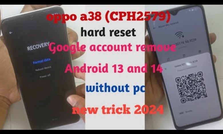 oppo a38 (CPH2579) hard reset ! oppo a38 frp bypass ! oppo a38 (CPH2579) hard reset ! oppo a38 frp bypass !