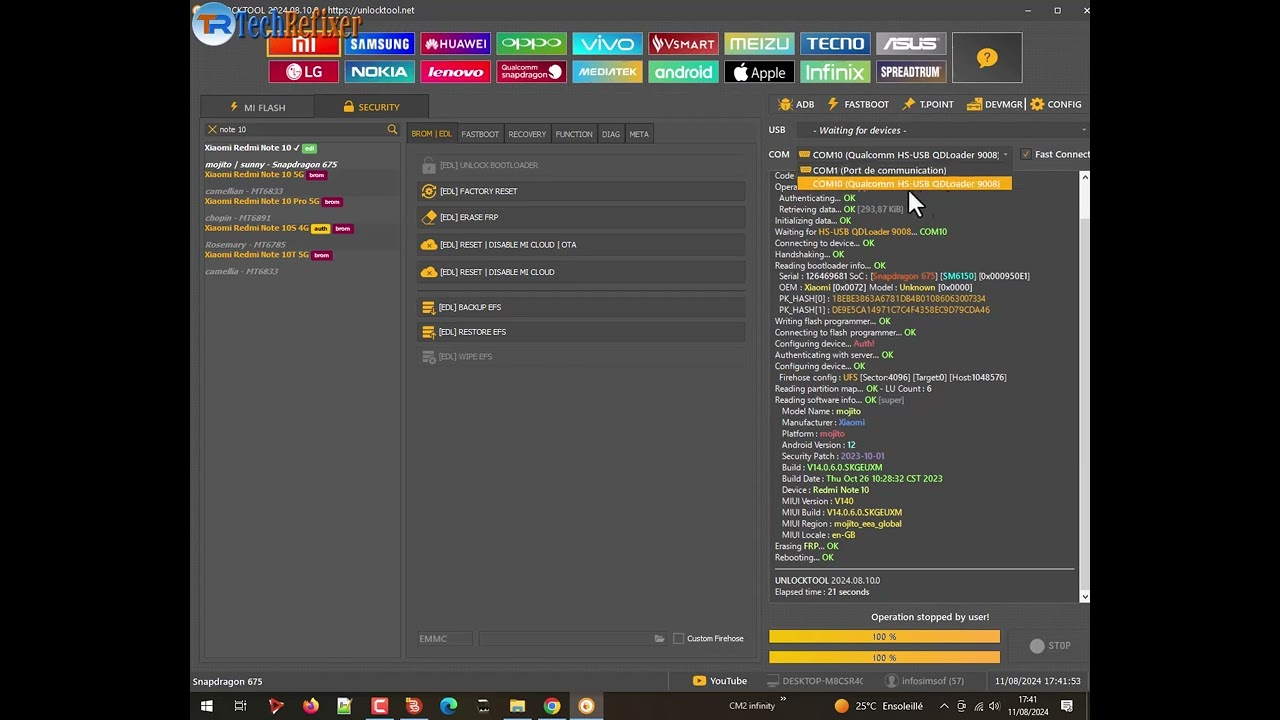 Xiaomi Redmi 10 FRP GOOGLE ACCOUNT bypass one clic By Xiaomi Redmi 10 FRP GOOGLE ACCOUNT bypass one clic By