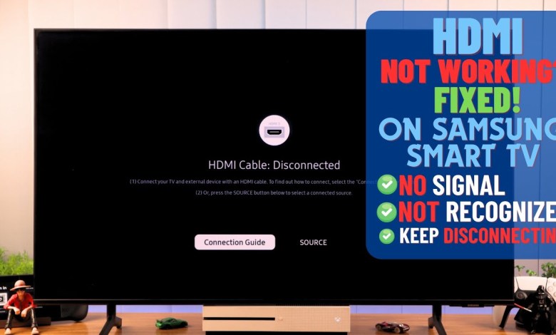 Fix: No Signal Error From HDMI Connections Samsung Fix: No Signal Error From HDMI Connections Samsung