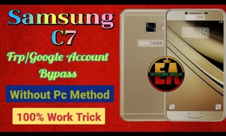 Samsung C7/ Galaxy C7 Pro FRP Bypass 2023 ( Samsung C7/ Galaxy C7 Pro FRP Bypass 2023 (