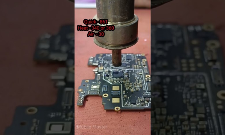 How To Remove Power Ic | Mobile Ic | Mobile service How To Remove Power Ic | Mobile Ic | Mobile service