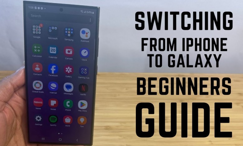 Switching from iPhone to Samsung Galaxy Switching from iPhone to Samsung Galaxy