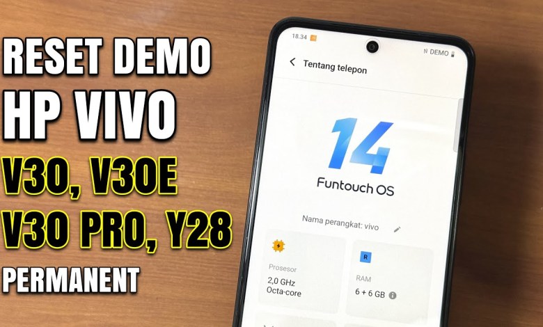 DEMO VIVO V30E | Reset unlock demo phone permanent ( DEMO VIVO V30E | Reset unlock demo phone permanent (