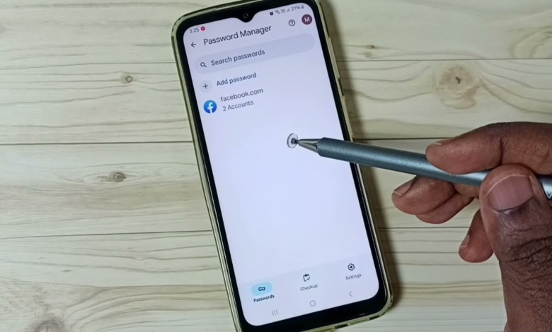 Samsung Galaxy A23 5G | View Passwords in the Samsung Galaxy A23 5G | View Passwords in the