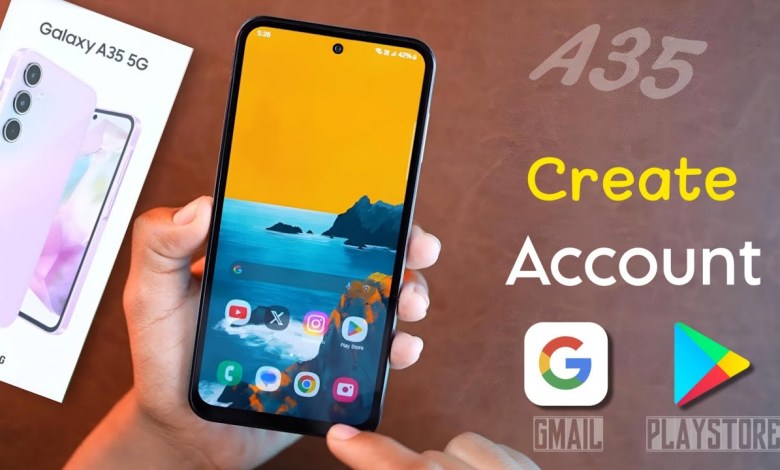 How to Sign-in Google Play on Samsung A35 | Create How to Sign-in Google Play on Samsung A35 | Create